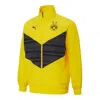 Puma Men's  Yellow Borussia Dortmund 2022/23 Pre-match Full-zip Jacket