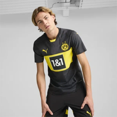 PUMA BORUSSIA DORTMUND 24/25 MEN'S AUTHENTIC AWAY SOCCER JERSEY