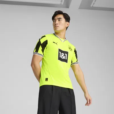Puma Borussia Dortmund Anniversary Men's Jersey In Yellow
