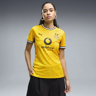 Puma Borussia Dortmund Home Women's Soccer Jersey Shoes In Yellow