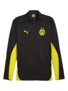 Puma Borussia Dortmund Training Jacket In Black