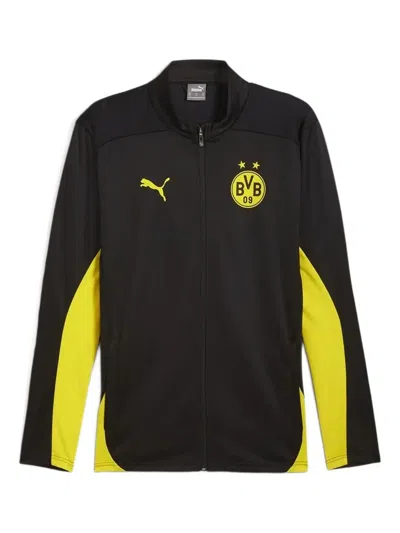 Puma Borussia Dortmund Training Jacket In Black