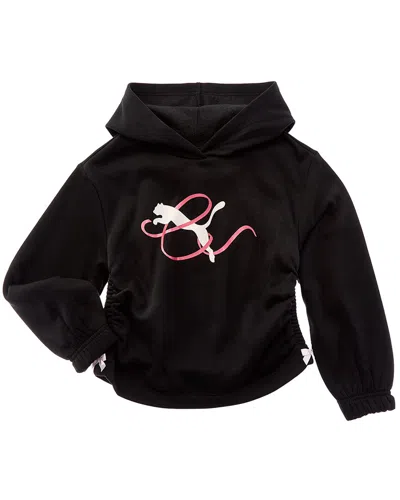 Puma Bow Society Pack Fleece Hoodie In Black