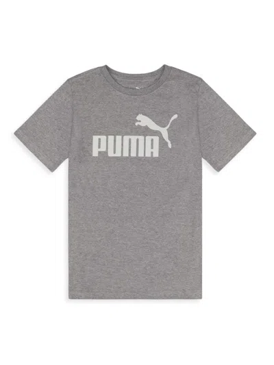 Puma Babies' Boy's Core Pack Graphic T-shirt In Black