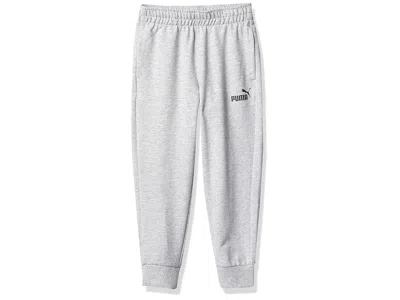 Puma Kids' Boys' Core Logo Jogger Men's Clothing Light Heather Grey: 10 12 One Size In Gray