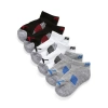 Puma Boys' Low Cut Socks (3 Pairs) In Grey / Blue