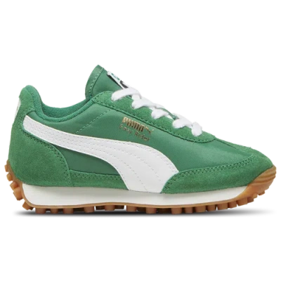 Puma Boys Preschool   Easy Rider Vintage In White/green