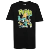 Puma Boys   Inspector Sd Graphic T-shirt In Black/green