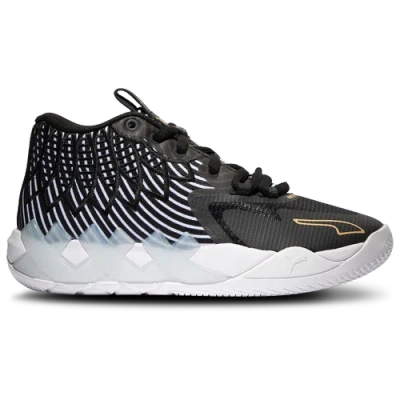 Puma Kids' Boys  Mb.01 50th In White/black/gold