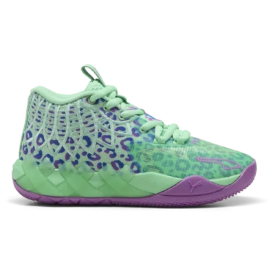 Puma Kids' Boys  Mb.01 Alien Safari In Jungle Green/red