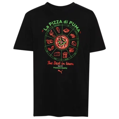 Puma Kids' Boys   Best In Town Graphic T-shirt In Green/black
