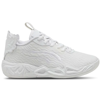 PUMA BOYS PUMA PUMA MB 04 LO ICE WHITE JR
