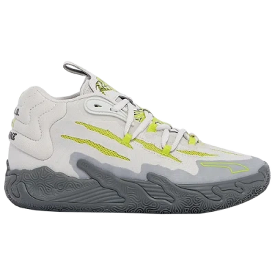 Puma Mens Lamelo Ball  Mb.03 Hills In Grey/lime