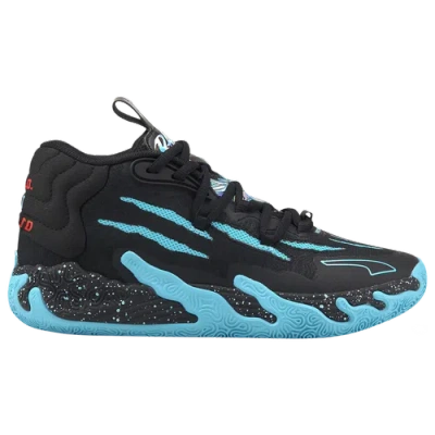 Puma Mens Lamelo Ball  Mb.03 Blue Hive In Black-bright Aqua