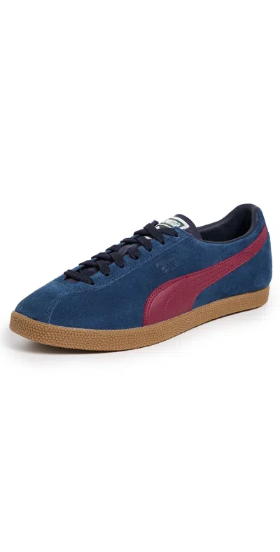 Puma Brasil Sneakers Persian Blue/team Regal Red In Multi