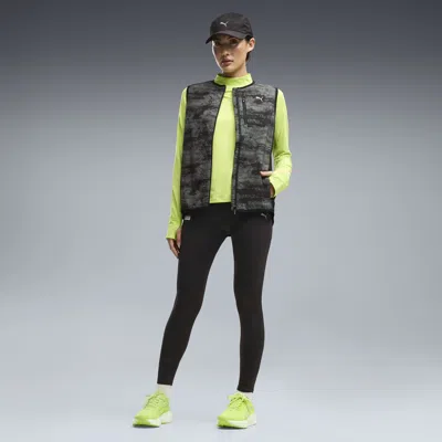 Puma Brightstride Warmcell Women's Performance Running Insulated Tights In Black
