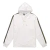 Puma Bronzing Printing Fleece Lined Stay Warm Hooded Knit White