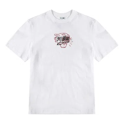 Puma Btl Graphic T-shirt 'white'