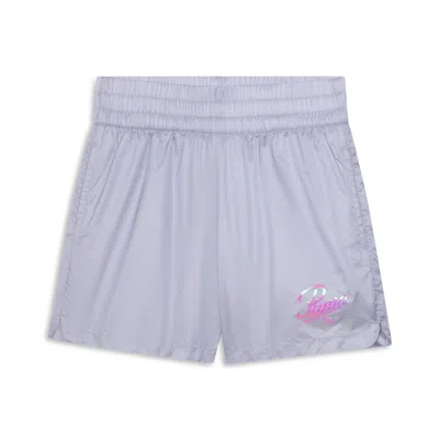Puma Butterfly Effect Big Kids' Shorts In Blue