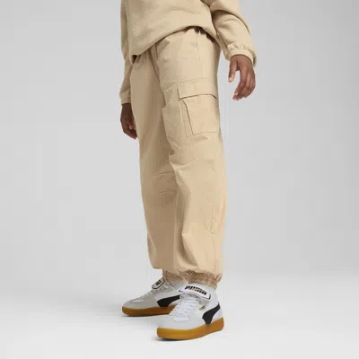 Puma Butterfly Vibe Big Kids' Cargo Pants In Beige