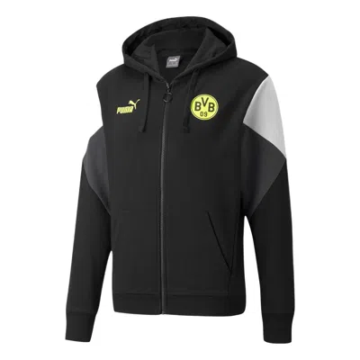 Puma Bvb Ftbl Culture Fz Jacket 'black'