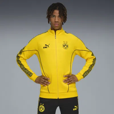 Puma Bvb King Anthem Jacket Men In Yellow