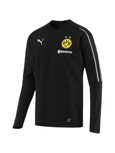 Puma Bvb Training Sweatshirt In Black