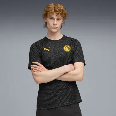 Puma Bvb Warm Up Jersey Men In Black