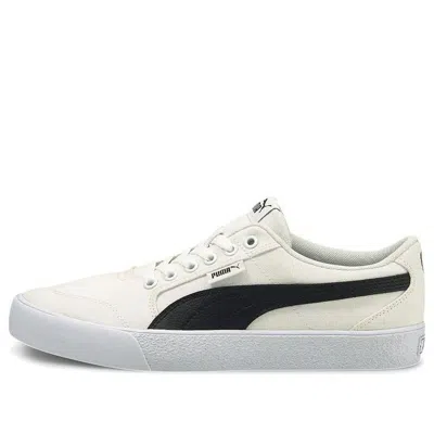 Puma C-skate Vulc 'white Black' In Yellow