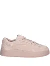 Puma Ca Luxe Elevated Platform Sneakers In Pink
