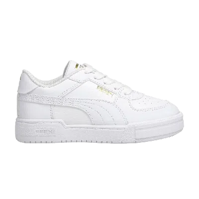 Pre-owned Puma Ca Pro Classic Little Kid 'triple White'