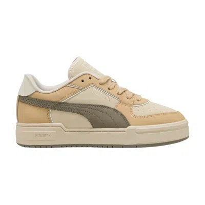 Pre-owned Puma Ca Pro Classic Premium 'alpine Snow Velvet Moss' | Tan | Men's Size 6