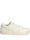 Puma Man Sneakers Off White Size 9 Leather In Neutrals