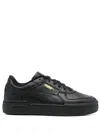Puma Pro Classic Leather Sneaker In 06-black