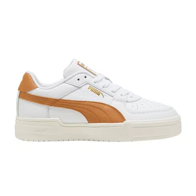 Pre-owned Puma Ca Pro Classic 'white Caramel Latte' | Men's Size 9.5