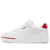 Puma Low Men's Shoe Ca Pro Heritage White/white/high Risk Red In White