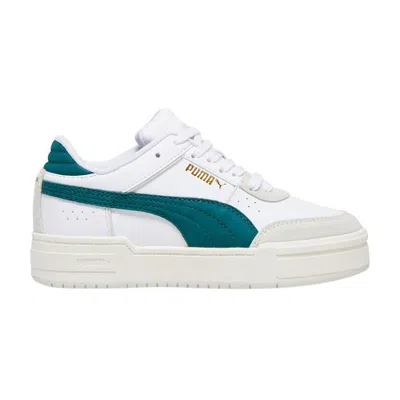 Pre-owned Puma Ca Pro Sport Mix Big Kid 'white Malachite' | Kid's Size 4