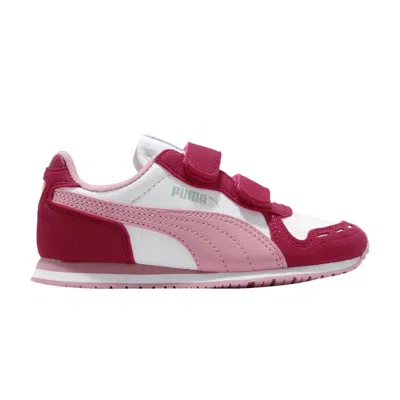 Pre-owned Puma Cabana Racer Sl V Jr 'bright Rose' | White | Kid's Size 3