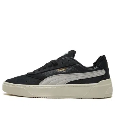 Puma Cali-0 Vintage Low Tops Casual Skateboarding Shoes Unisex Black