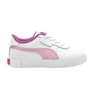 Pre-owned Puma Cali Ac Infant 'rose' | White | Infant Size 4