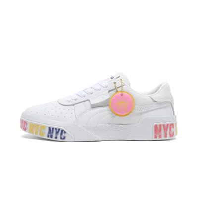 Puma Cali B Nyc Flagship Shoes In White