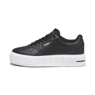 Puma Kids' Girls  Cali Court Leather In Black- White