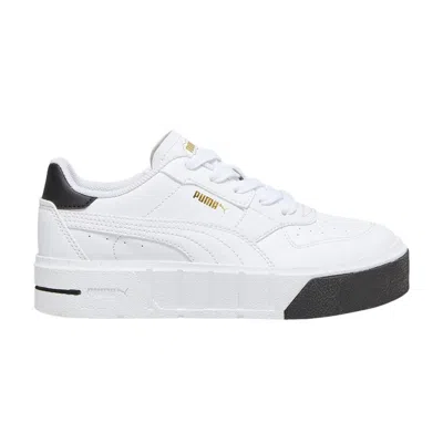 Pre-owned Puma Cali Court Little Kid 'white Black' | Kid's Size 12