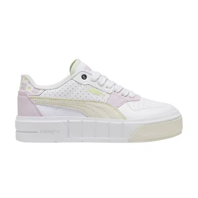 Pre-owned Puma Cali Court Match Big Kid 'hearts' | White | Kid's Size 4