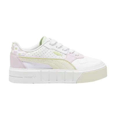 Pre-owned Puma Cali Court Match Little Kid 'hearts' | White | Kid's Size 12