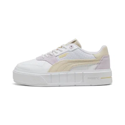 Puma Kids' Cali Court Summer Feels Sneakers Youth In White