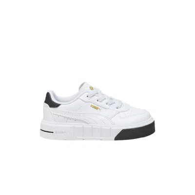 Pre-owned Puma Cali Court Toddler 'white Black' | Infant Size 4