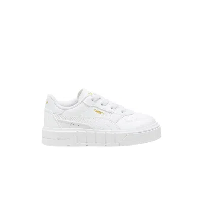 Pre-owned Puma Cali Court Toddler 'white Gold' | Infant Size 4
