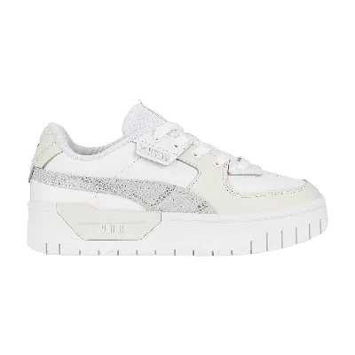 Pre-owned Puma Cali Dream Big Kid 'animal Print' In White