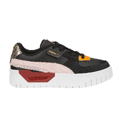 Pre-owned Puma Cali Dream Big Kid 'boho Gleam - Black'